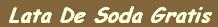 Lata De Soda Gratis